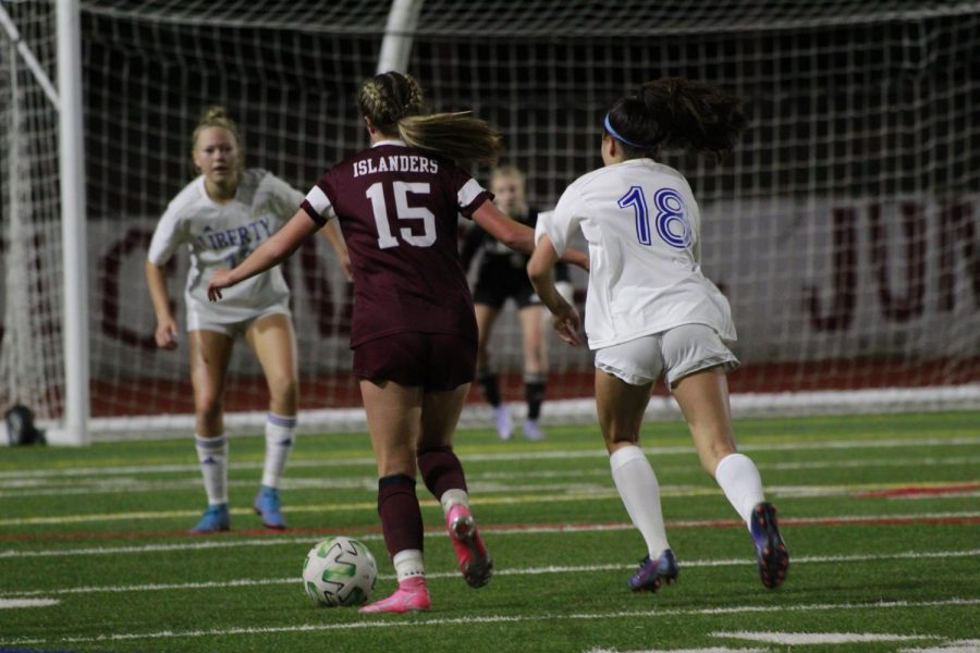 MIHS Girls Soccer Ties with Liberty