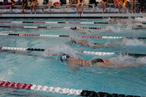 MIHS swimmers race across the water