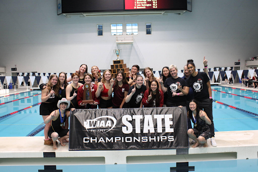 Girls Swim and Dive Wins State Title