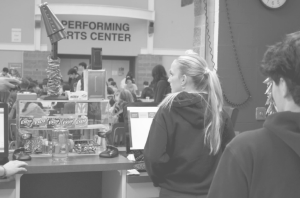 Behind the Counter of the Student Store