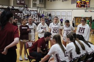 A Hard-Fought First Game for the Girls’ Varsity Basketball Team