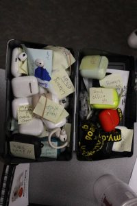 The lost and found airpods bin is full. 
