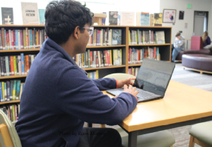 Arnav Kandikonda watching sports on an illegal streaming site. 
